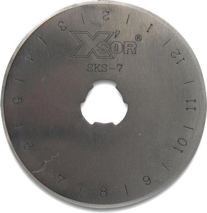 Produktbild Xsor Ersatzklinge für Rollschneider 45mm glatt (Ersatzklinge)