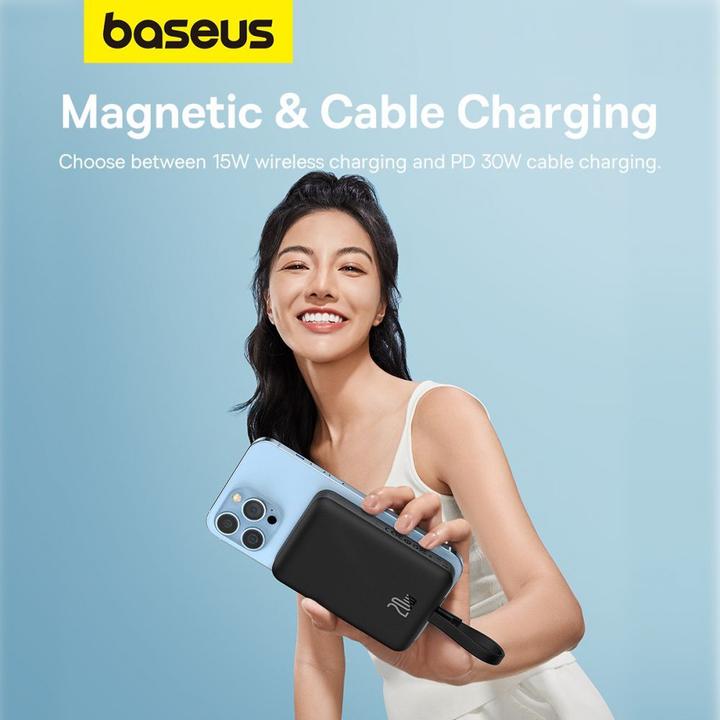 Produktbild Baseus Magnetic Mini Charger (10000 mAh, 20 W, 20 Wh)