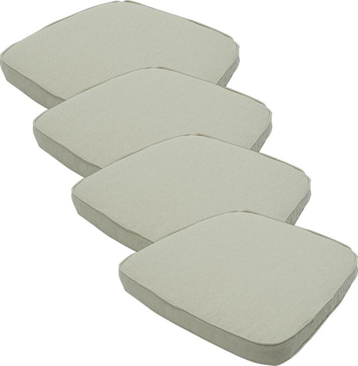 Natura Punto Stuhlkissen Outdoor by Madison, 4er Set (48 x 48 cm)