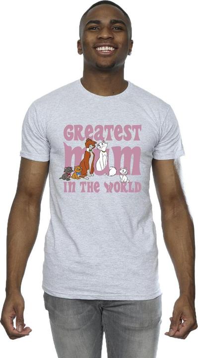 Immagine prodotto Disney Maglietta Uomo The Aristocats Greatest Mum (XXL)