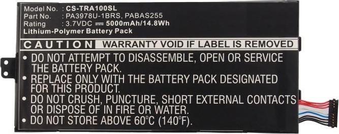 Actual product image CoreParts Battery for Toshiba Tablet (5000 mAh)
