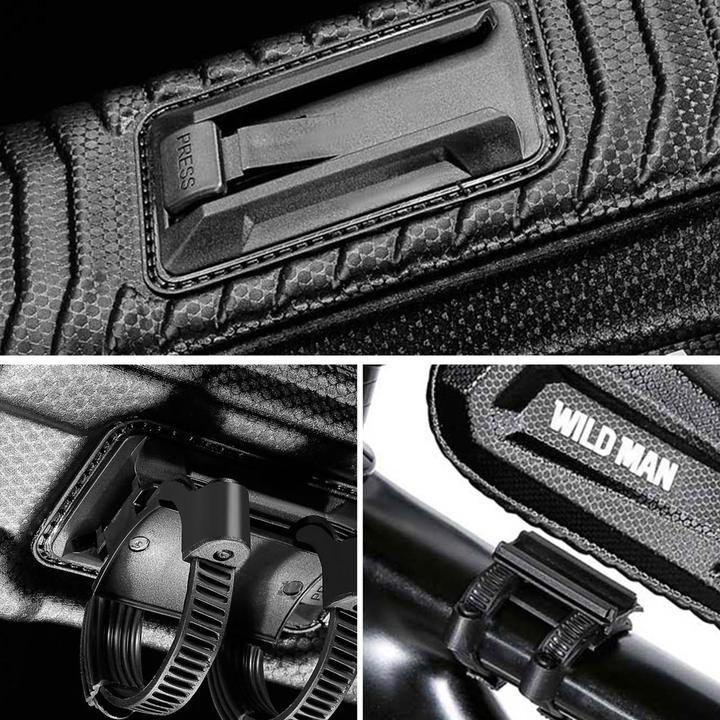 Actual product image Wildman E10S bike bag, 1L total volume (1 l, Handlebar bag)