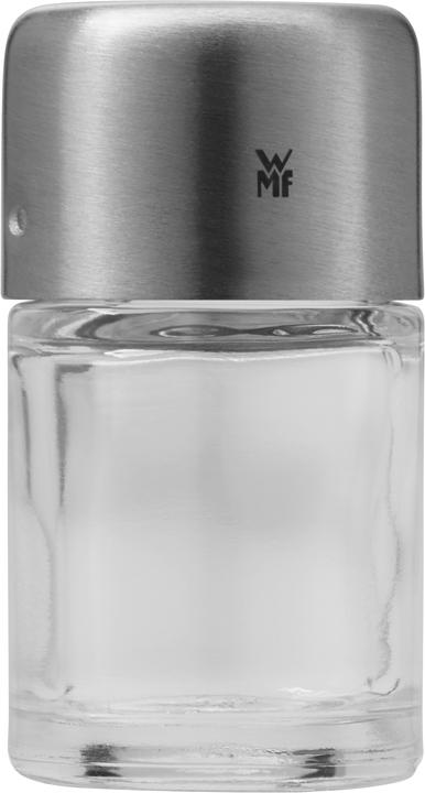WMF Salz und Pfefferstreuer klein Salzstreuer mini Bel Gusto Edelstahl matt (Salz)