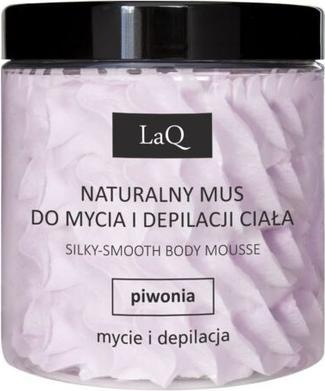 LaQ Natural Mousse For Washing And Depilation Of The Body Peony 250Ml (Körperlotion, 250 ml)