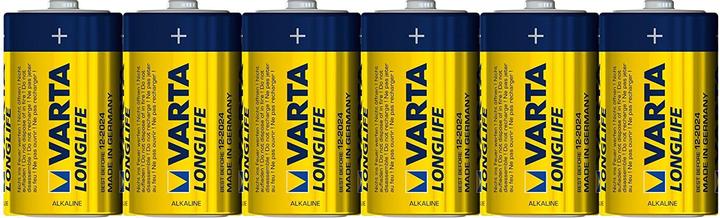 Actual product image Varta LONGLIFE Extra (6 pcs., D, 15800 mAh)