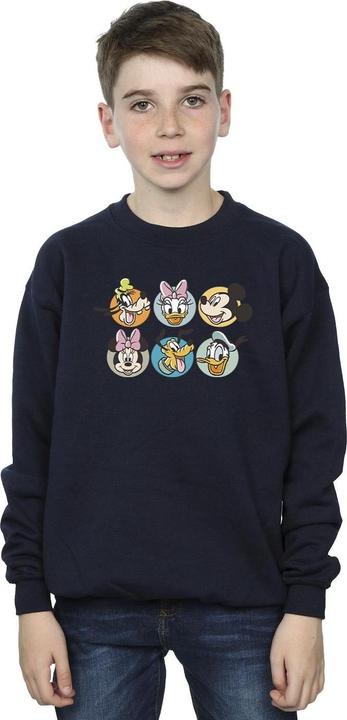 Produktbild Disney Mickey Mouse And Friends Faces Sweatshirt Jungen (140, 146)