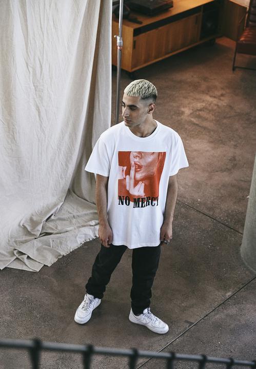 Actual product image Mister Tee No Mercy Tee (S)