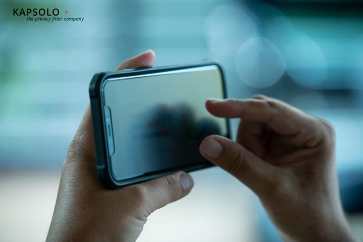 Immagine prodotto Kapsolo Filtro Privacy a 4 vie autoadesivo per HTC U12 Plus - Smartphone - Senza cornice (20 Pezzo/i, HTC U12+)