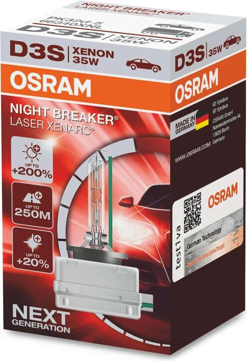 Immagine prodotto Osram Xenrac Night Breaker Laser (D3S)