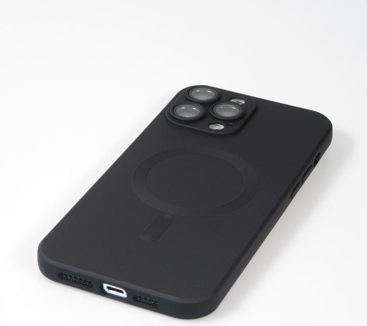 Image du produit PhoneLook Coque Gel souple avec vitre de protection caméra MagSafe (Apple iPhone 15 Pro Max)