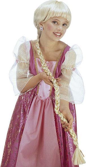 Image du produit Widmann Perruque enfant Raiponce : avec une tresse extra longue