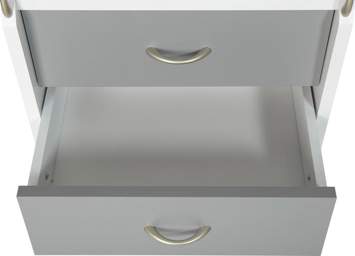 Image du produit Inter Link Container PRINTI Container sur roulettes Printi blanc-gri (40 x 65 x 36 cm)