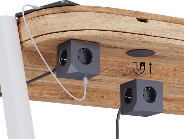 Productafbeelding MicroConnect Power Cube, 3 Schuko stopcontacten (3 x, CEE 7/3)