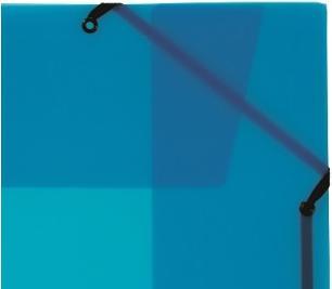 Produktbild Kolma Gummizugmappe Easy A4 blau (A4, 1 x)