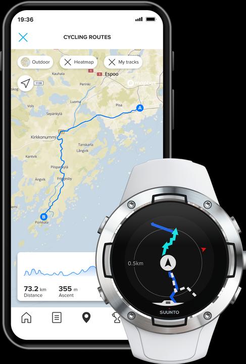 Actual product image Suunto 5 (46 mm)