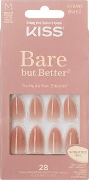KISS Bare-But-Better Gel Nails - 28 Pieces