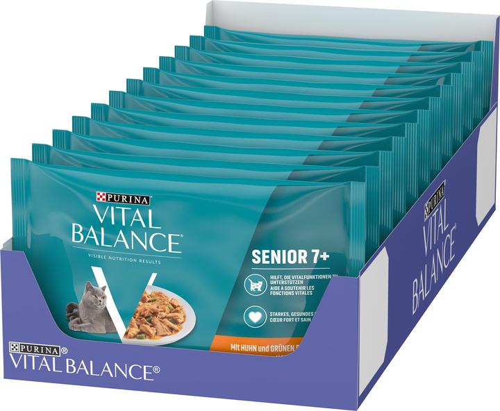 Produktbild Vital Balance Pastete mit Huhn (Senior, 4 Stk., 85 g)