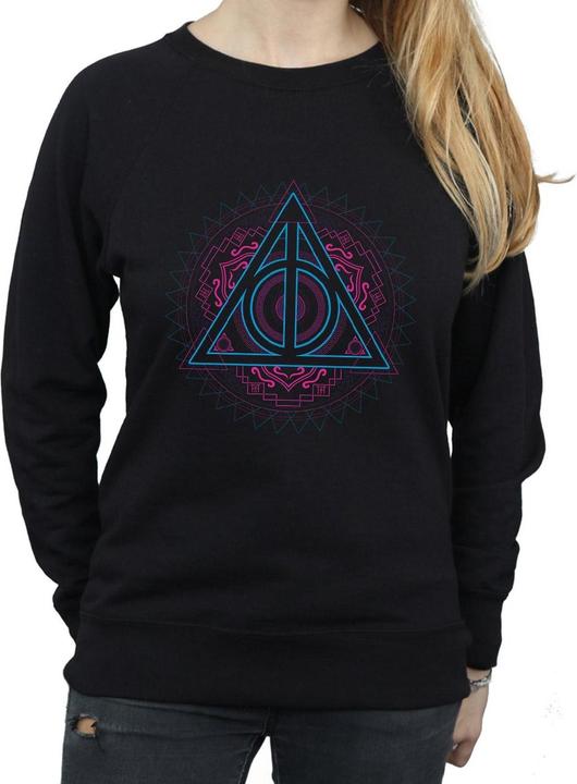 Image du produit - Sweat NEON DEATHLY HALLOWS - Femme (L)
