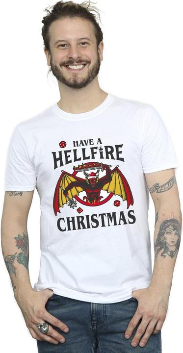 Produktbild Netflix Stranger Things Hellfire Christmas TShirt (L)