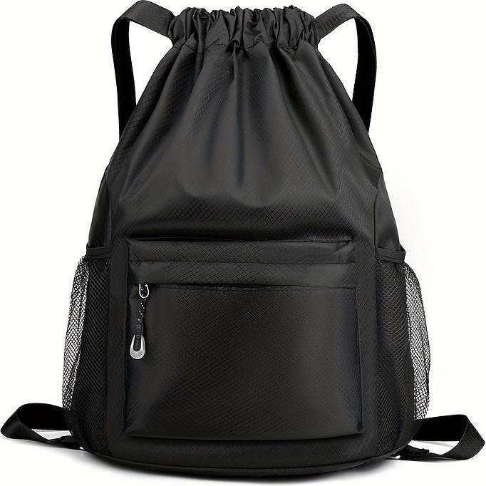 Produktbild Only-Bags.Store Drawstring Training Rucksack, grosse Kapazität Sport Gym Bag, wasserdicht Travel Daypack