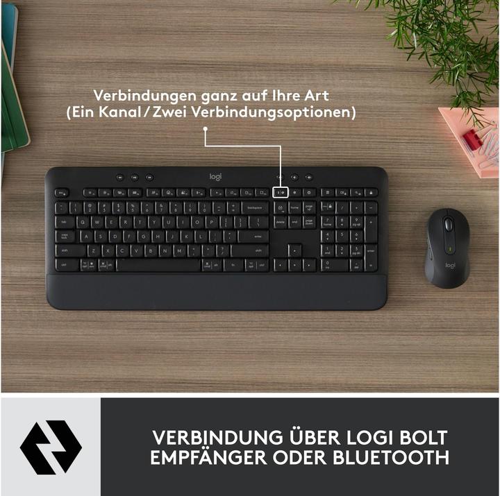 Produktbild Logitech MK650 Signature for Business (US, Kabellos)