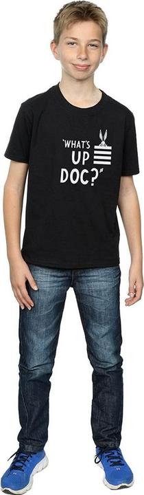 Image du produit Looney Tunes T-shirt en coton rayé pour garçons What's Up Doc Bugs Bunny (140, 146)