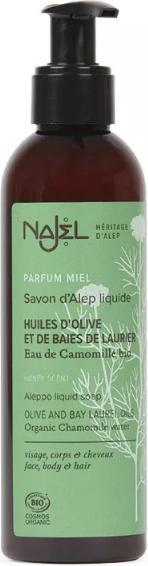 Image du produit Najel Savon Alep Liquide Miel Camomille (Savon liquide, 200 ml)