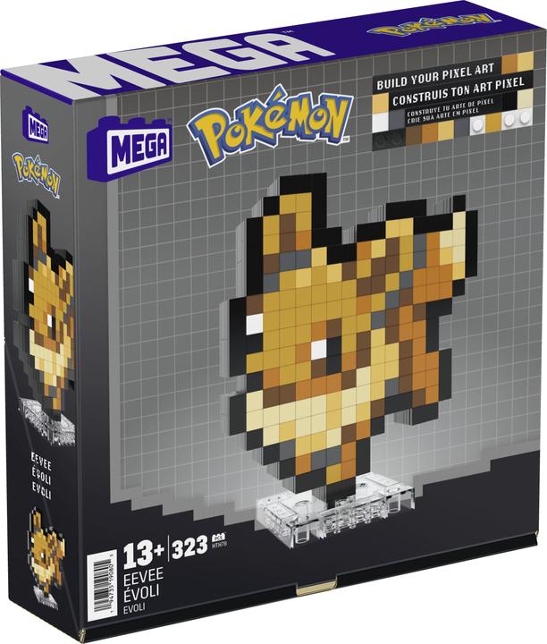 Image du produit MEGA Pokémon Evoli Pixel Art