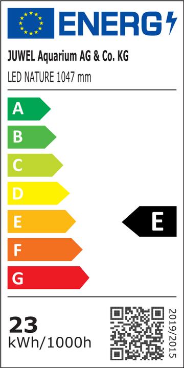 Energie-Label Juwel Aquarium LED Nature (LED, 29 W)