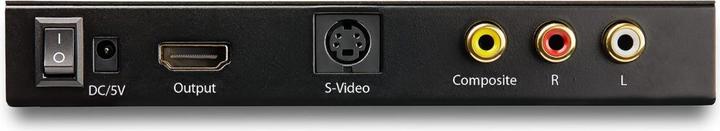 Image du produit StarTech Convertisseur S-Vidéo ou Composite vers HDMI avec audio - 720p - NTSC et PAL (Commutateur vidéo)