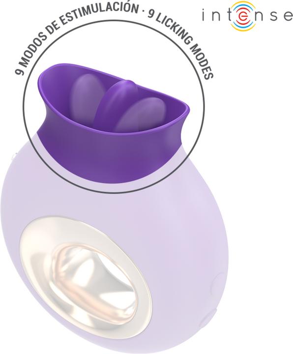 Image du produit Intense Stimulateur Clitoridien Tuli 9 Vibrations & 9 Oscillations Violet