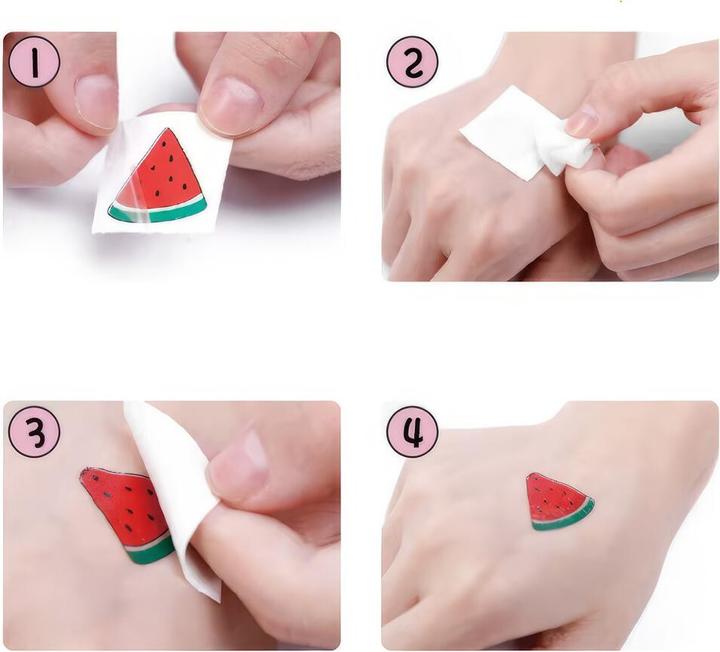 Produktbild X-Tac Piraten Tattoos Kinder