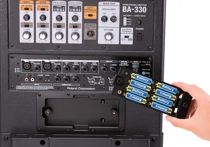Image du produit Roland BA-330, Amplificateur de batterie, noir (30 W)