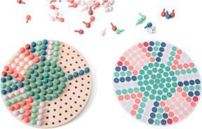 Actual product image No Name Game mosaic pinboard wood