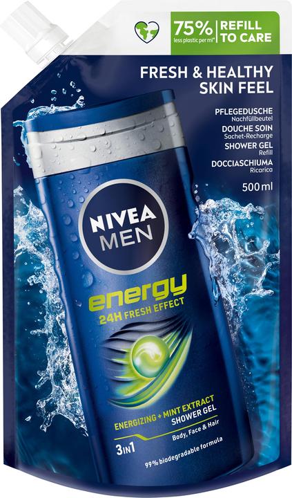 NIVEA Men Pflegedusche Energy ref 500 ml (500 ml)
