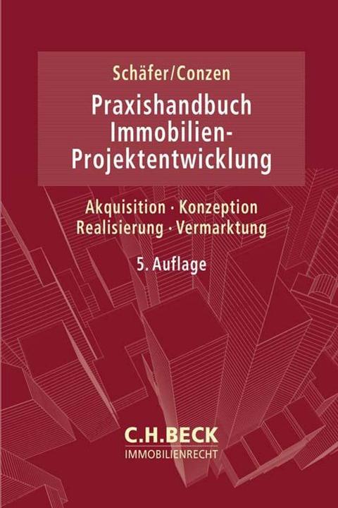 Immagine prodotto Praxishandbuch der Immobilien-Projektentwicklung (Tedesco, Stefan, Georg/Blümmua, Conzen, 2024)