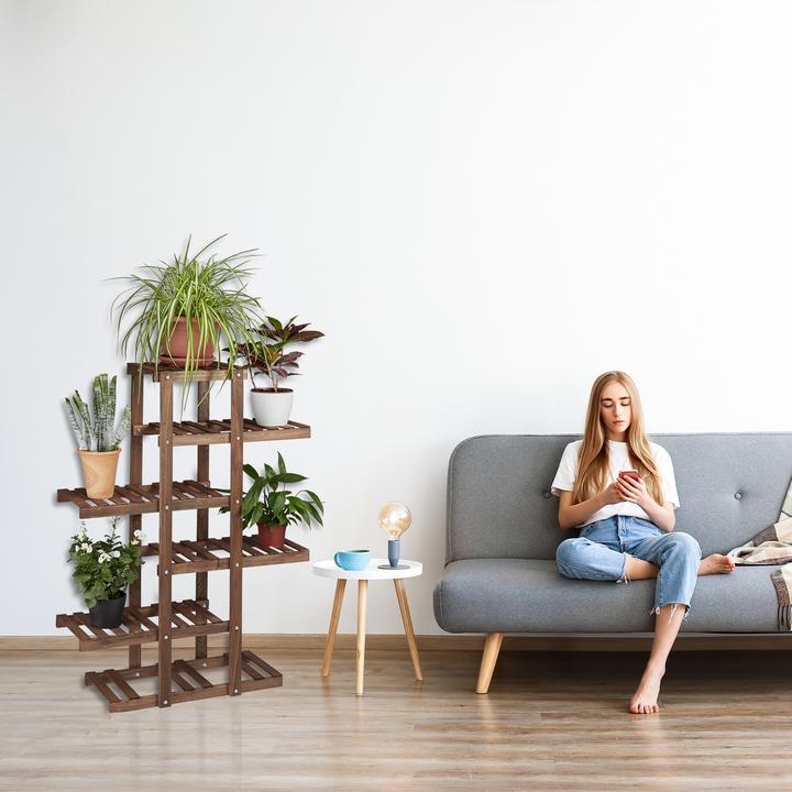 Actual product image Relaxdays Flower rack
