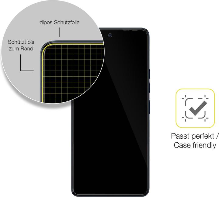 Produktbild Dipos Displayschutzfolie Full-Cover 3D (2 Stück, Tecno Camon 20)