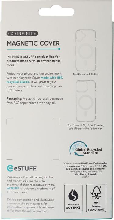Image du produit eSTUFF INFINITE OSLO iPhone 16 Pro (Apple iPhone 16 Pro)