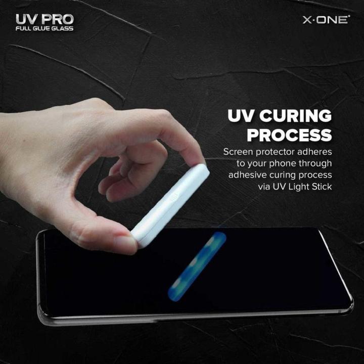 Actual product image X-One Bulletproof glass, glass protection film, protective glass (1 Piece, Samsung Galaxy S21)
