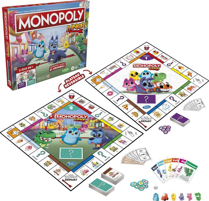 Produktbild Monopoly Junior (Französisch)