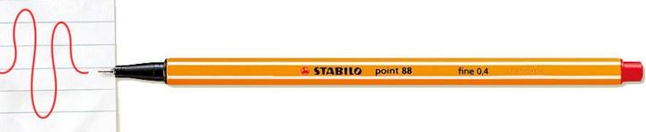 Actual product image STABILO Point 88 (Red, 1 x)