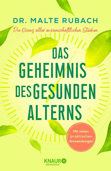 Actual product image Das Geheimnis des gesunden Alterns (German, Malte Rubach, 2020)