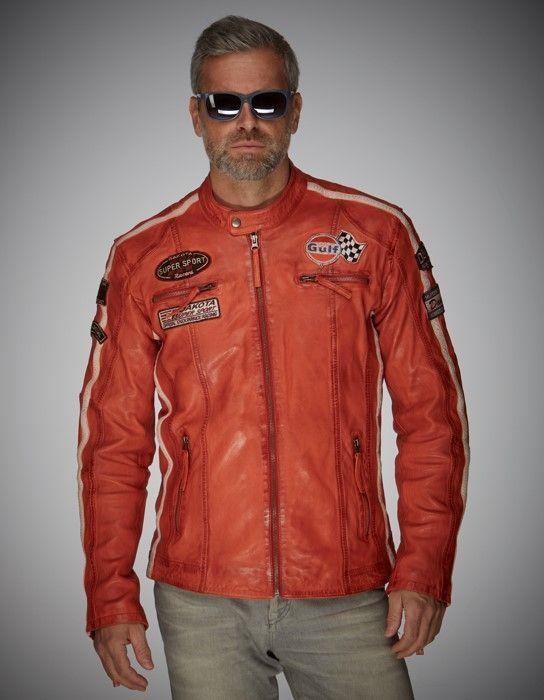 Produktbild Grandprix Originals Gulf Racing Jacket, orange, Gr. 3XL (3XL)