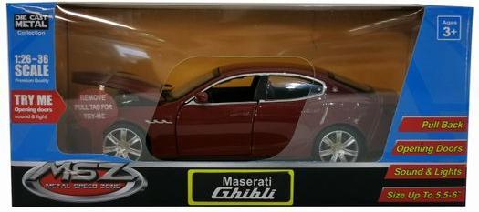 Immagine prodotto MSZ Maserati Automobiles GHIBLI, 1:32