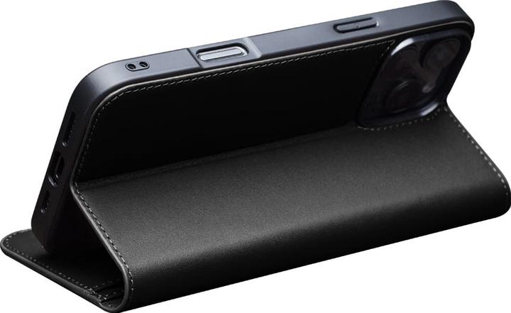 Produktbild QiAlino Hülle Flip Mattschwarz (Apple iPhone 16 Pro Max)