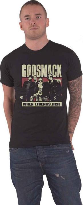 Actual product image Godsmack Unisex Adult Legends Photograph T-Shirt (S)