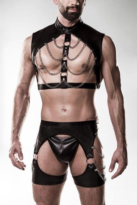 Produktbild Grey Velvet MEN 3-teiliges Ketten Set m. Chaps (L, XL)