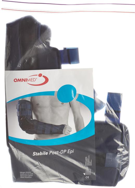 Actual product image Omnimed Stable post-op epi L right blue (L)