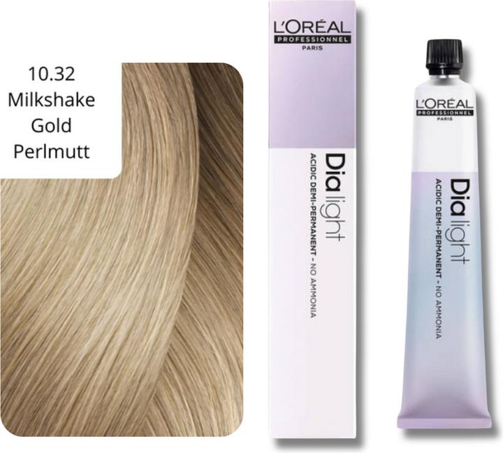 Immagine prodotto L'Oréal Professionnel Luce a scorrimento (10.32 Frappè d'oro Madreperla)
